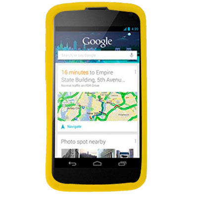 Pure Colour Silicon Case for LG E960 Nexus4