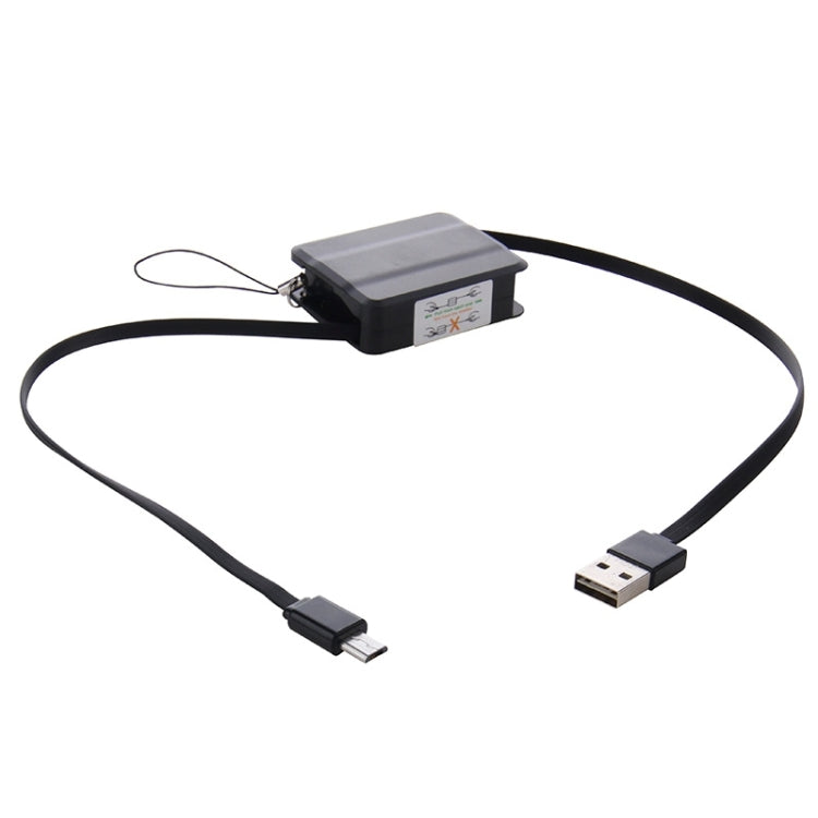 Squared Bobbin Style Micro USB to USB Data / Charger Cable for Galaxy S6 Edge / S6 / S5 / SIV / SIII, Tab / Tab 2 / Tab 3 / Tab 4, Note 5 / Note 4 / Note 10.1, HTC, Nokia, Sony,etc Max Length: 85cm