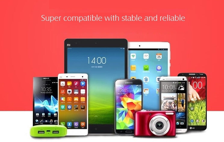 Squared Bobbin Style Micro USB to USB Data / Charger Cable for Galaxy S6 Edge / S6 / S5 / SIV / SIII, Tab / Tab 2 / Tab 3 / Tab 4, Note 5 / Note 4 / Note 10.1, HTC, Nokia, Sony,etc Max Length: 85cm