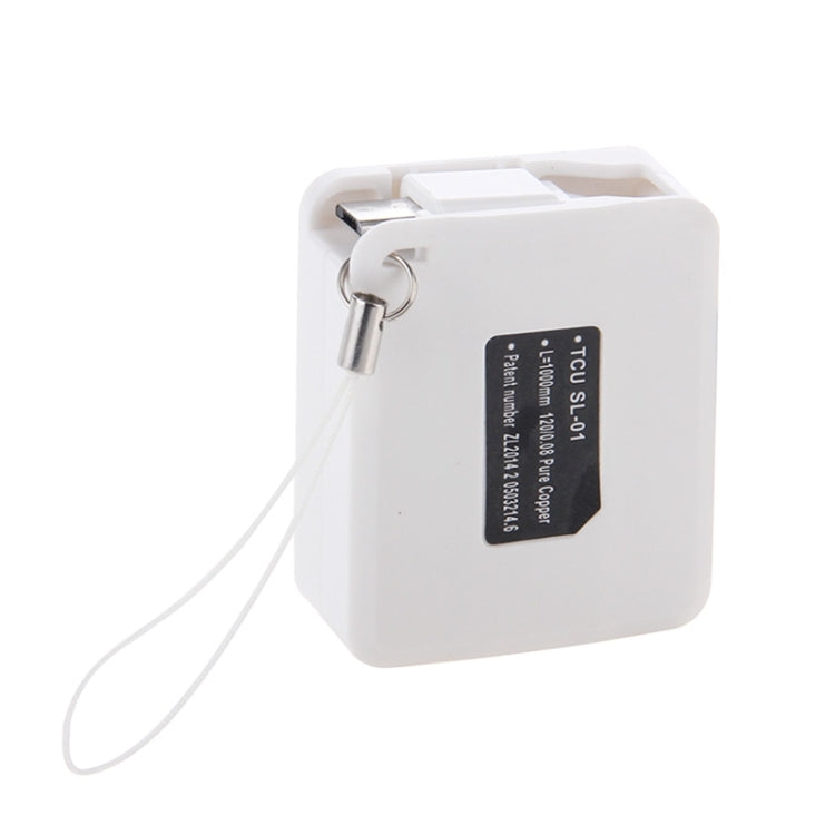 Squared Bobbin Style Micro USB to USB Data / Charger Cable for Galaxy S6 Edge / S6 / S5 / SIV / SIII, Tab / Tab 2 / Tab 3 / Tab 4, Note 5 / Note 4 / Note 10.1, HTC, Nokia, Sony,etc Max Length: 85cm