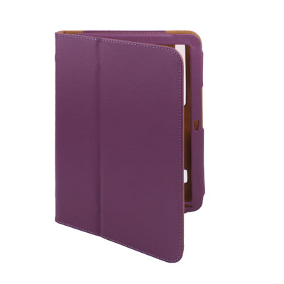 Leather Case with Holder for Motorola Xoom(Purple)