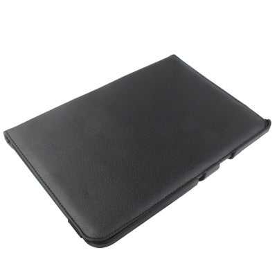 360 Degree Rotatable Leather Case with Holder for Motorola Xoom(Black)