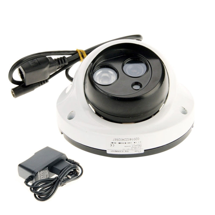 H.264 Wired LED Infrared 720P Mini Dome IP Camera, Motion Detection / Privacy Mask and 30m IR Night Vision(White)
