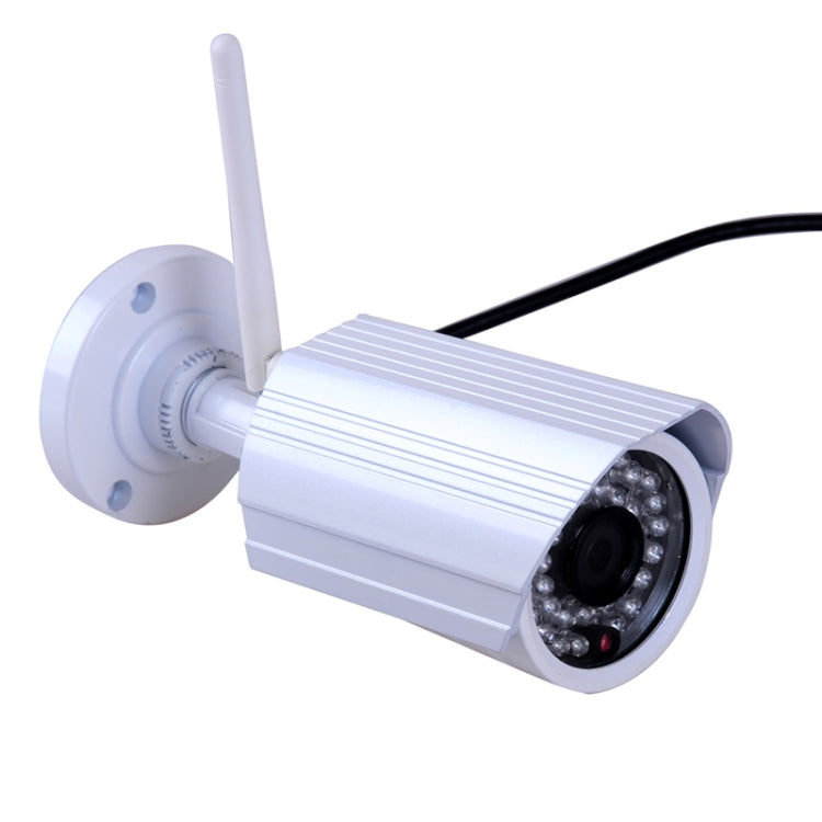 IPCC-H05 H.264 Wireless Infrared IP Camera, 720P 3.6mm Lens 1.0 Megapixel With Wireless Wifi P2P, IR Night Vision Onvif 2.2 Mini Waterproof Outdoor IP Bullet Camera(White)