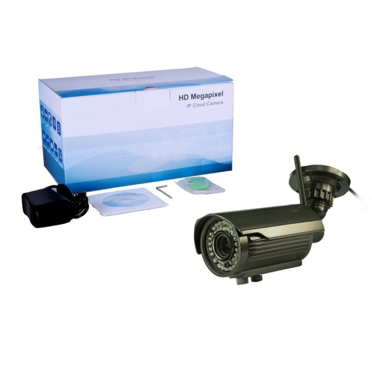 IPCC-B14L H.264 960P Wireless Wifi 40m IR Night Vision Waterproof Outdoor IP Bullet Camera(Black)