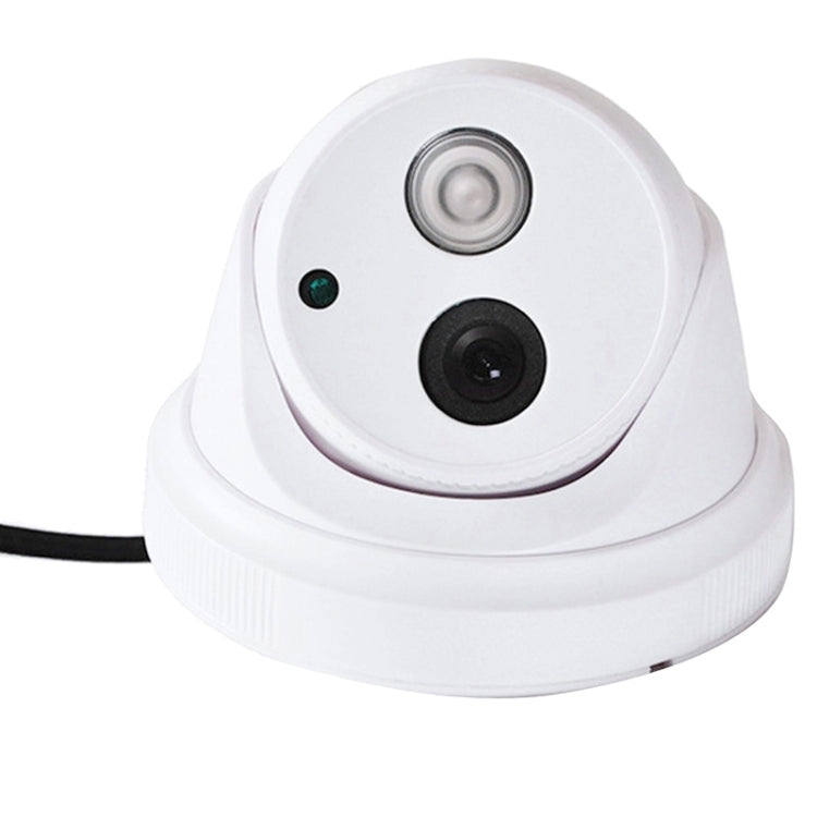 Onvif Mini P2P H.264 IR Cut IP Dome Camera 720P 3.6mm Lens 1.0 Megapixel Night Vision CCTV Security (IPCC-D09)(White)