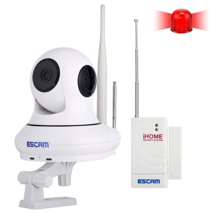 ESCAM QF500 HD 720P 1.0MP Pan / Tilt H.264 P2P 3.6mm WiFi IR-Dome Camera, Dual IR-CUT Filter, IR Distance: 10m
