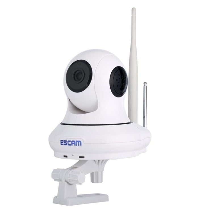 ESCAM QF500 HD 720P 1.0MP Pan / Tilt H.264 P2P 3.6mm WiFi IR-Dome Camera, Dual IR-CUT Filter, IR Distance: 10m
