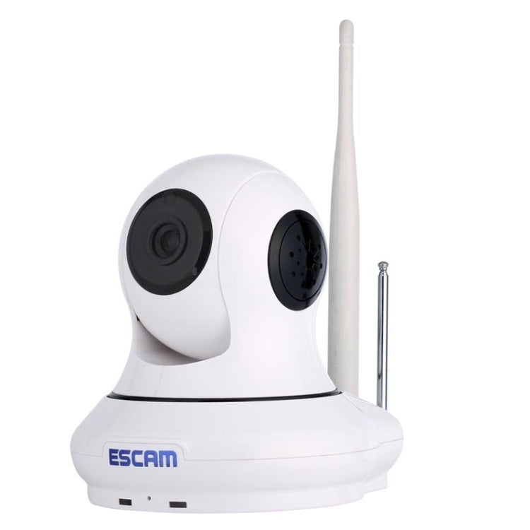 ESCAM QF500 HD 720P 1.0MP Pan / Tilt H.264 P2P 3.6mm WiFi IR-Dome Camera, Dual IR-CUT Filter, IR Distance: 10m