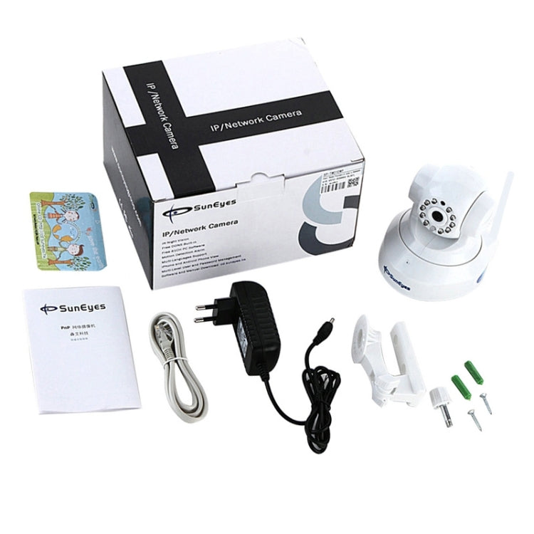SunEyes TM01EWP 720P 1.0 Mega Pixels Wifi Infrared IP Camera, 3.6mm Fixed Focal Lens,