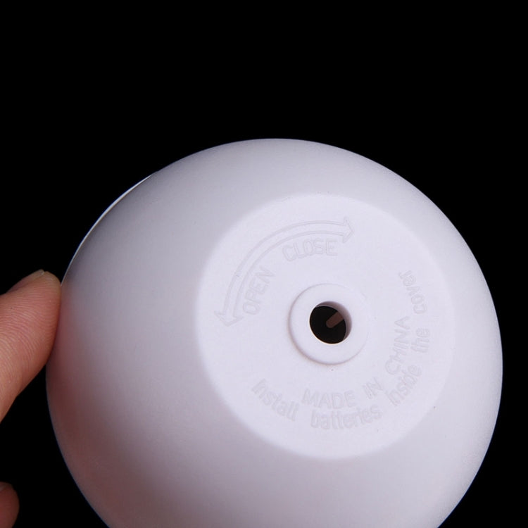 Realistic Looking Dummy Security CCTV Camera with Flashing Red LED(White)
