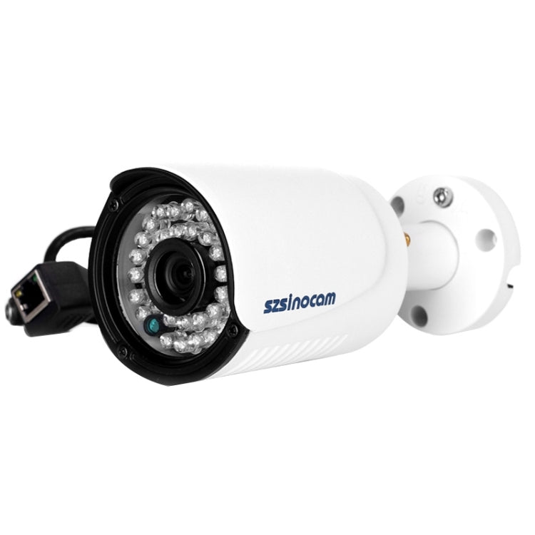 szsinocam SN-IPC-5029CSW HD 1080P H.264 2.0 Megapixel Infrared IP Bullet Camera, Support Night Vision / Motion Detection, IR Distance: 20-30m