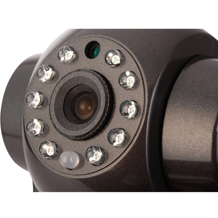 ESCAM Pearl QF100 720P 1.0 MP WIFI Pan / Tilt H.264 ONVIF 3.6mm IR-Dome Camera, Support TF Card(Black)