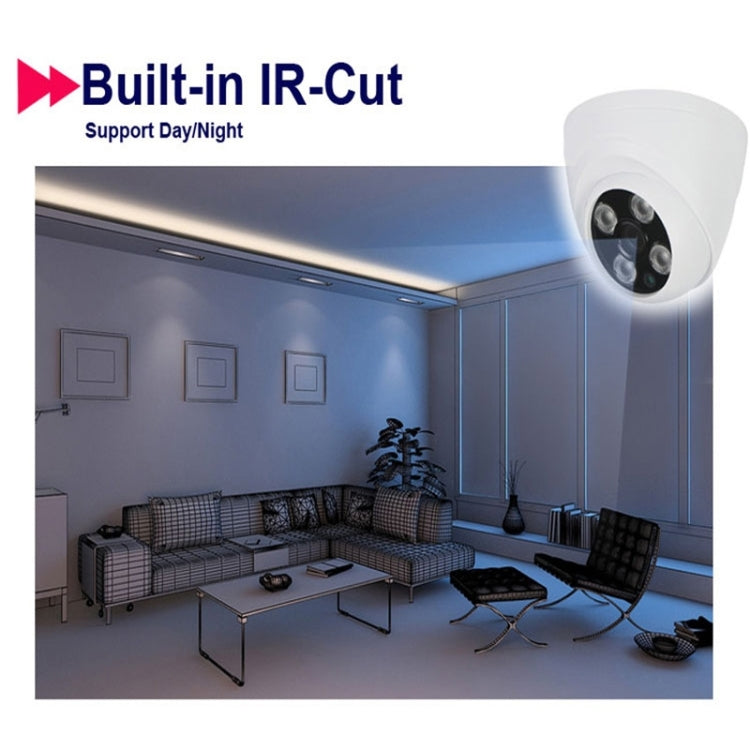 MY201 ONVIF  P2P HD 720P 1.0MP Mini Dome IP Camera, Support Motion Detection / IR-CUT / Night Vision