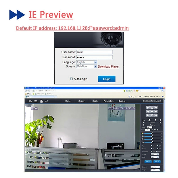 ESCAM Brick QD300 Mini HD 720P H.264 Dual Stream 1.0 Megapixel Network Wifi IR-Bullet Camera