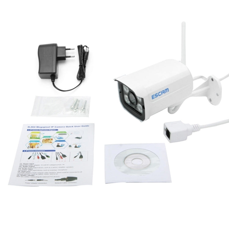 ESCAM Brick QD300 Mini HD 720P H.264 Dual Stream 1.0 Megapixel Network Wifi IR-Bullet Camera