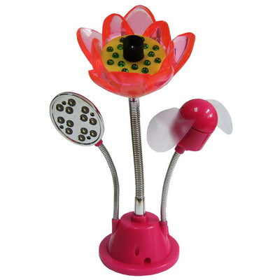 USB Light Fan 1.3 Pixel Driverless Camera with Mic, Vacuum Cup Sucker