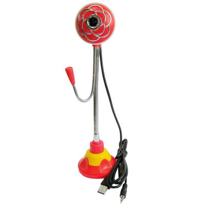 1.3 Mega Pixels Driverless PC Camera With Mic,Vacuum Cup Sucker