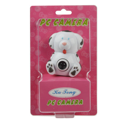 USB 2.0 Cartoon Stain Dog Style 0.48 Mega Pixels Driverless PC Camera / Webcam, Cable Length: 1.2m
