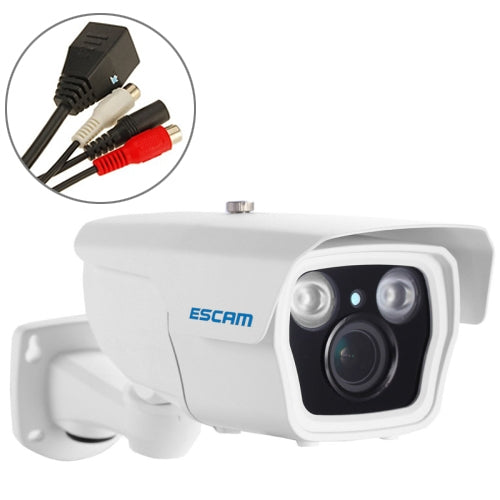 ESCAM Q1039 1080P H.264 ONVIF 3-12mm 4X Mouse Zoom IR-Bullet Camera, Support Mobile Detection