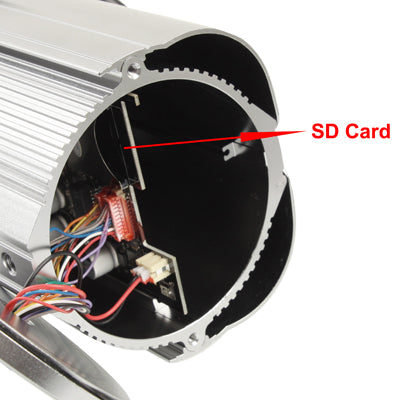 H.264 Wired / Wireless IP Camera, 1.0 Mega Pixels, Motion Detection Function, Support SD Card and Night Vision