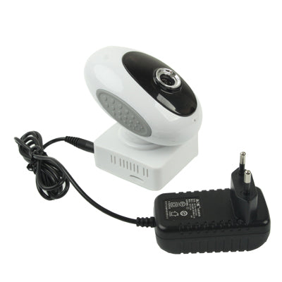Wireless Mini IP Camera, Support 2 Way Audio, WIFI and Motion Detection, Built-in Microphone, Support TF Card(White)