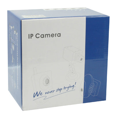 Wireless Mini IP Camera, Support 2 Way Audio, WIFI and Motion Detection, Built-in Microphone, Support TF Card(White)