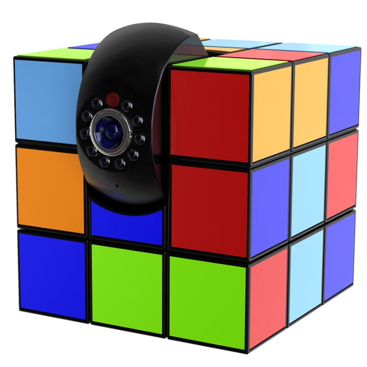Magic Cube Style H.264 P2P Wireless Indoor PTZ Dome Network Camera, 1/4 inch 3.6mm 1.0 Mega Pixels Fixed Lens, Motion Detection / Video Control and 10m IR Night Vision, Support HD 720P (1280 x 720), IP-S318