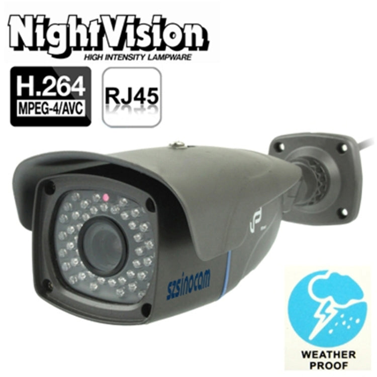 szsinocam H.264 Wired Infrared IP Camera, 1.0 Mega Pixels, Motion Detection and Night Vision Function (SN-IPC-8003)