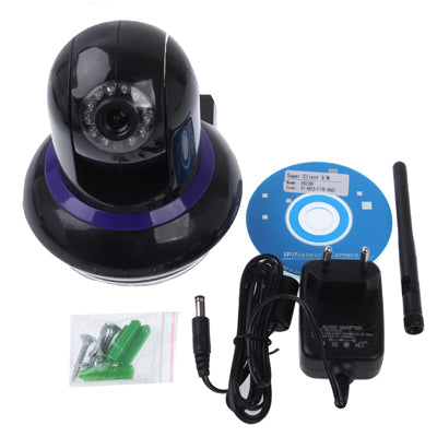 Wireless Infrared IP Camera with WIFI, 1.3 Mega Pixels, Motion Detection and Night Vision Function, Support TF Card and Microphone