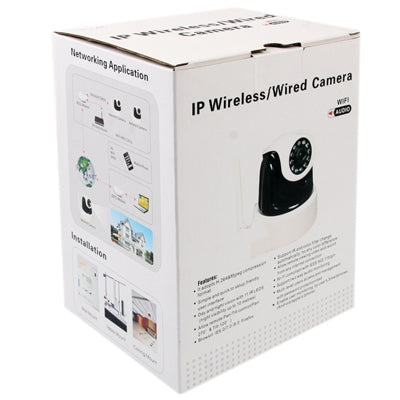 H.264 Wired Infrared IP Camera, 1.0 Mega Pixels, Motion Detection and Night Vision Function