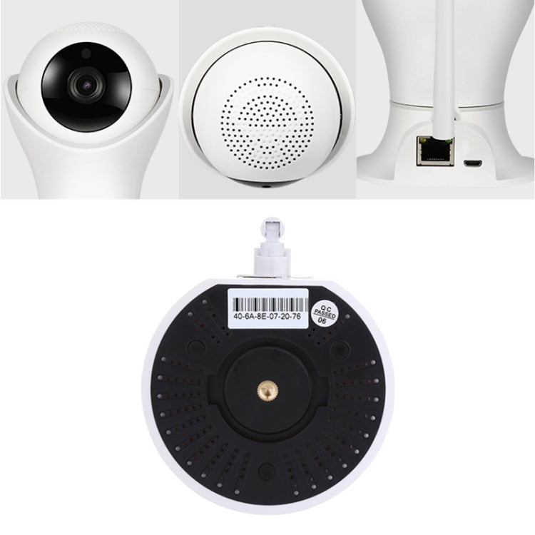 PT309 1080P HD WiFi Indoor Home Security Surveillance IP Dome Camera, Support Night Vision and Motion Detection