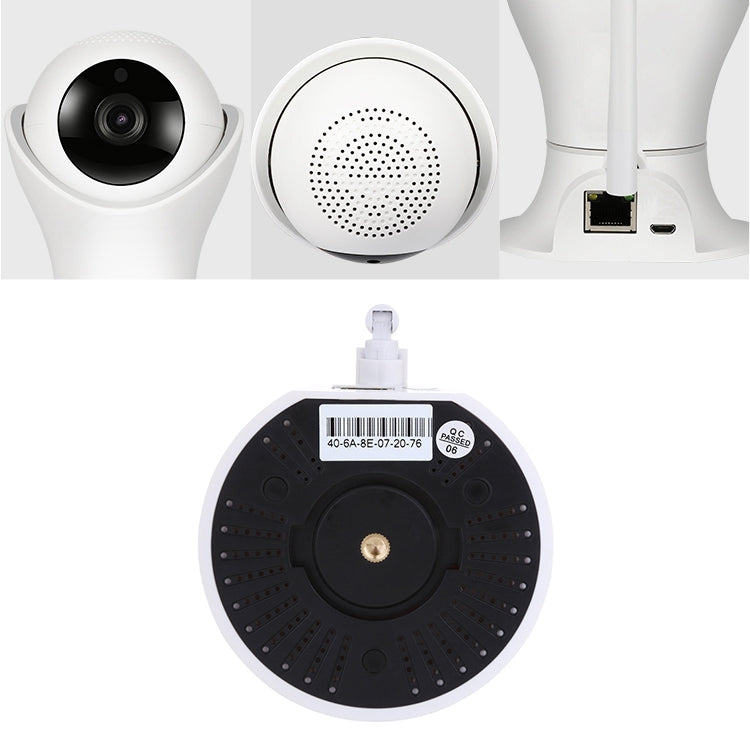 PT309 1080P HD WiFi Indoor Home Security Surveillance IP Dome Camera, Support Night Vision and Motion Detection