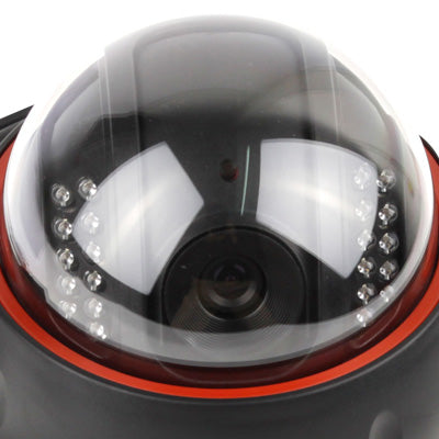 H.264 Wired Infrared Waterproof / Vandalproof IP Camera, 1 / 3 inch 4mm 2.0 Mega Pixels Fixed Lens, Motion Detection / Privacy Mask and 40m IR Night Vision, Support (1600 x 1200) & HD 720P (1280 x 720)(Black)