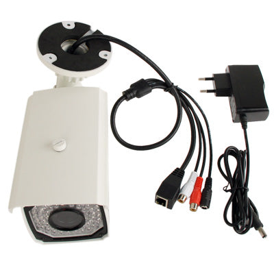 1/4 H.264 1 Mega Pixels Wired Infrared Waterproof IP Camera, 2.8-12mm Varifocal Lens, IR Distance :30-50m