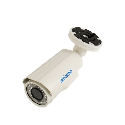 szsinocam 1/4 inch H.264 1 Mega Pixels Wired Infrared Waterproof IP Camera, 2.8-12mm Varifocal Lens, IR Distance: 20-40m(White)