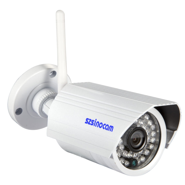 szsinocam  SN-IPC-8003A H.264 1.0 Mega Pixel Infrared 720P IP Camera, 4mm Fixed Focal Lens, Build-in Privacy Mask, Image Snapshot, Title OSD, DDNS, Support RTSP Compatible(White)