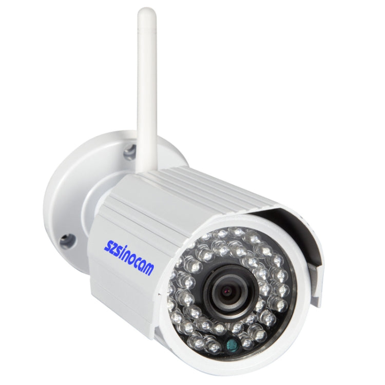 szsinocam  SN-IPC-8003A H.264 1.0 Mega Pixel Infrared 720P IP Camera, 4mm Fixed Focal Lens, Build-in Privacy Mask, Image Snapshot, Title OSD, DDNS, Support RTSP Compatible(White)
