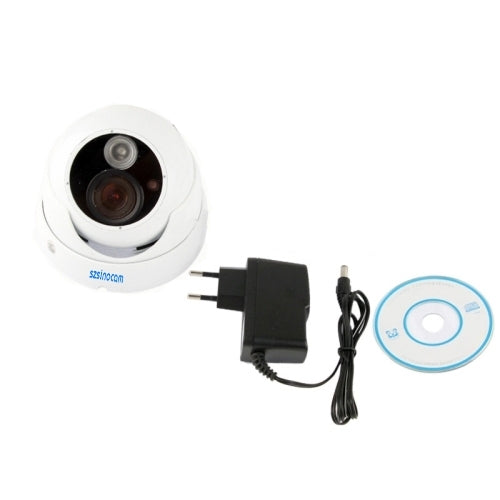 szsinocam H.264 1.0 Mega Pixel Infrared 720P IP Camera, 4mm Fixed Focal Lens(White)
