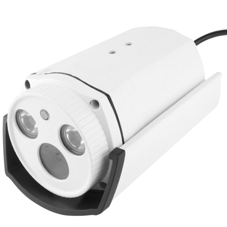 H.264 Wired Array LED Infrared 720P Bullet IP Camera, 1.0 Mega Pixels 6mm Fixed Focal Lens, Motion Detection / Privacy Mask and 30m IR Night Vision, Compliant to Onvif 2.1 (With CE & Rohs Certificate)