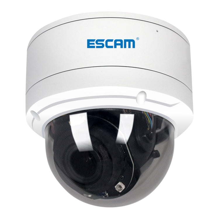 ESCAM PVR002 2MP HD 1080P PTZ 4X Zoom 2.8-12mm Lens Waterproof POE Dome IP Camera, Night Vision, Motion Detection