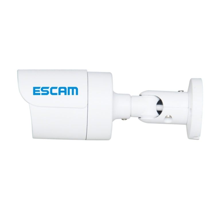 ESCAM HD3100 TI 1080P POE H.264 ONVIF 3.6mm IR-Bullet Waterproof Camera(White)