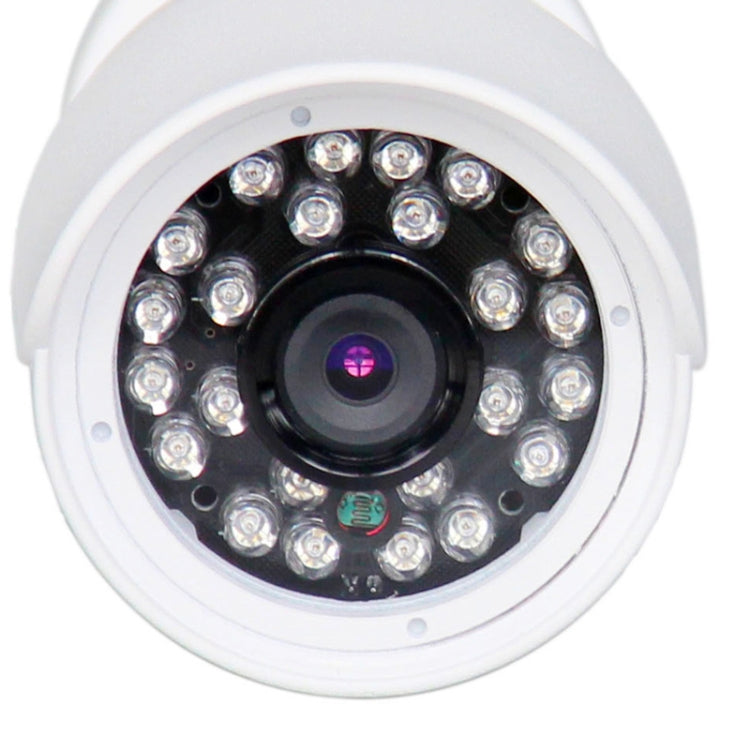 ESCAM HD3100 TI 1080P POE H.264 ONVIF 3.6mm IR-Bullet Waterproof Camera(White)