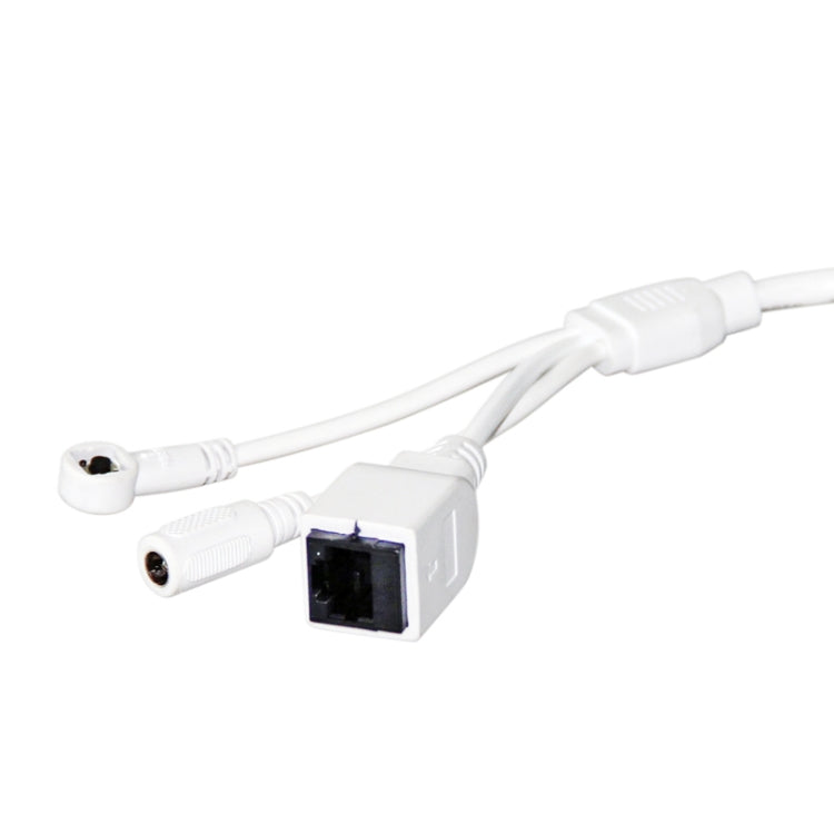 ESCAM HD3100 TI 1080P POE H.264 ONVIF 3.6mm IR-Bullet Waterproof Camera(White)