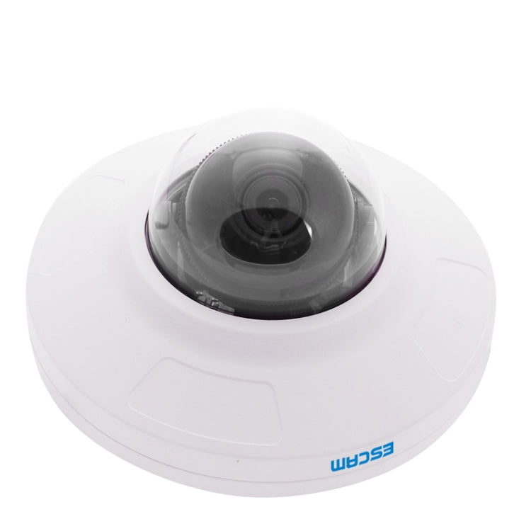 ESCAM HD3200 TI 1080P POE H.264 ONVIF 3.6mm Dome Waterproof Camera(White)