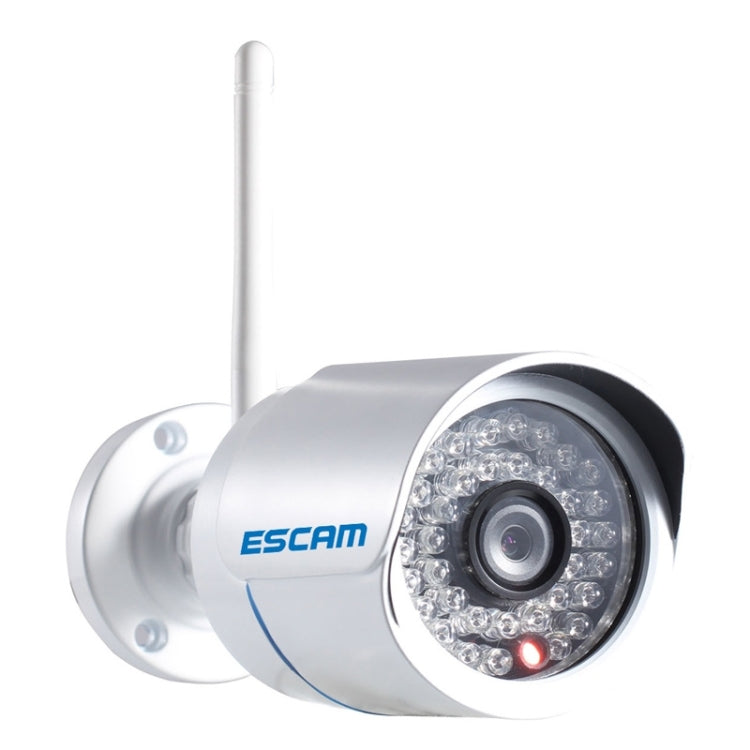 ESCAM Q6320WIFI H.264 ONVIF 720P Wifi Mini IR-Bullet Camera, Support Mobile Detection(White)