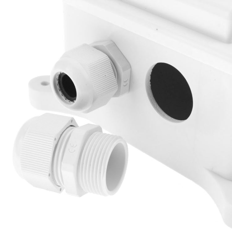 Security Surveillance Cameras Plastic Waterproof Power Supply Box, Size: 17cm x 11.5cm x 7.5cm(White)