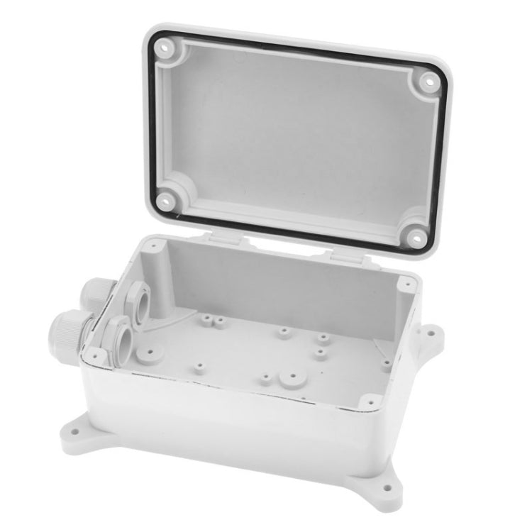 Security Surveillance Cameras Plastic Waterproof Power Supply Box, Size: 17cm x 11.5cm x 7.5cm(White)