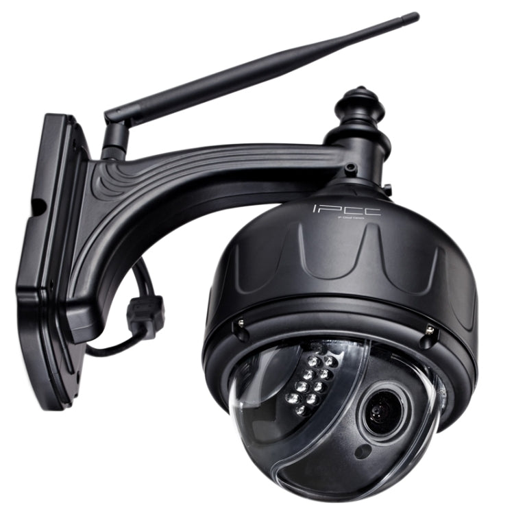 IPCC-5xZOOM PTZ 960P P2P ONVIF H.264 IR-Cut Night Vision Motion Detection Waterproof Wireless IP Dome Camera