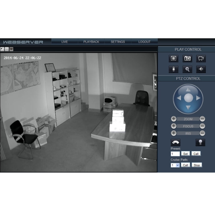 szsinocam SN-IPC-5019S H.264 HD 720P 1.0 Mega Pixel Dome IP Camera